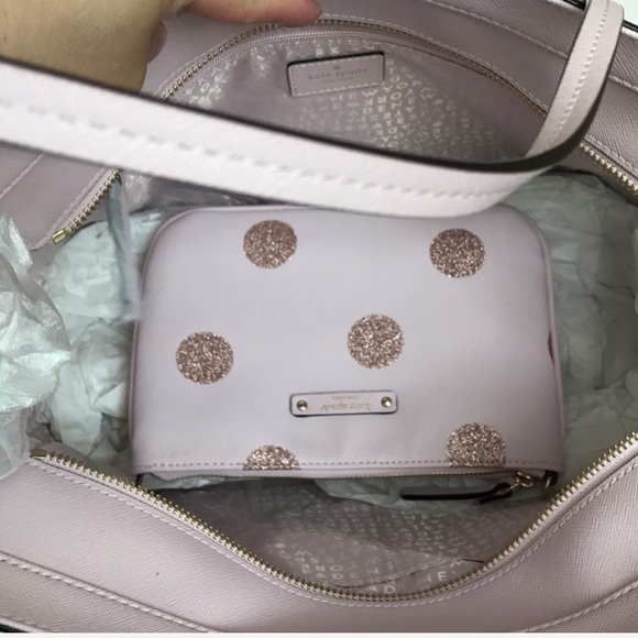 💦🏝Kate Spade Tote 🏝shoulder bag & pouch/large - Picture 5 of 7